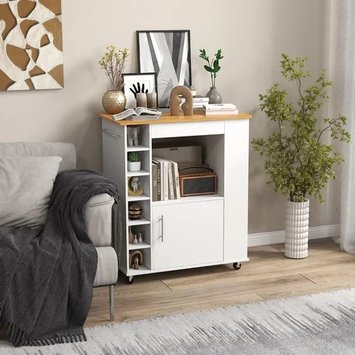 Mobile kitchen island - island, rolling