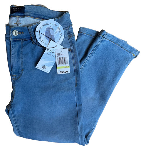 Curve appeal mid rise blue - mid, mya