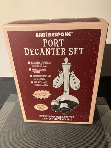 Bar bespoke port decanter - decanter, set