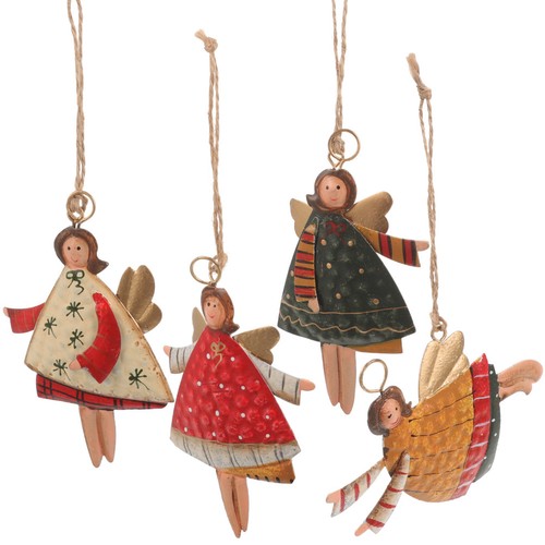 4pcs vintage christmas - 4pcs,
