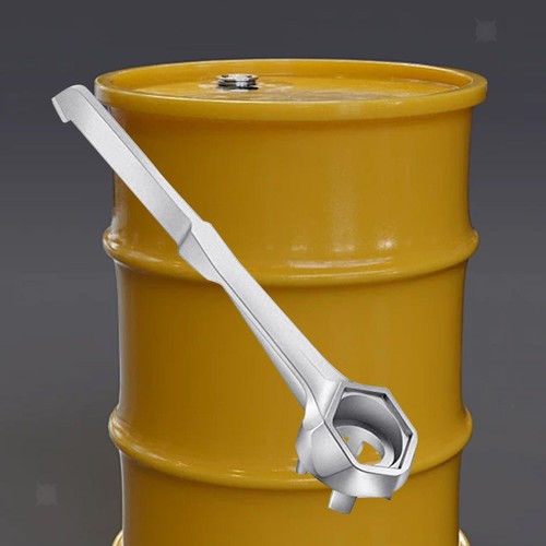 Aluminum drum wrench bung - aluminum,