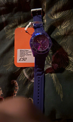 New without box purple - new,