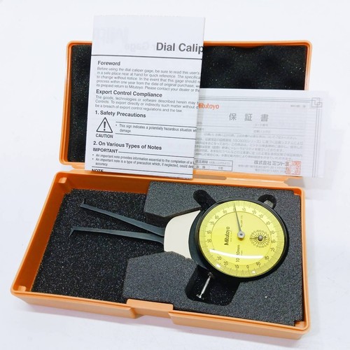 Mitutoyo dial caliper gauge - mitutoyo,