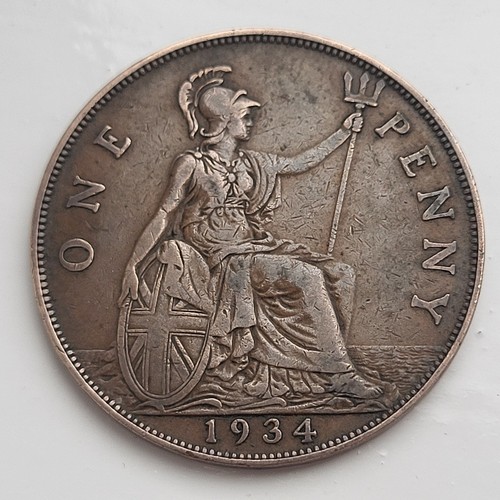 1934 george one penny - george, lovely