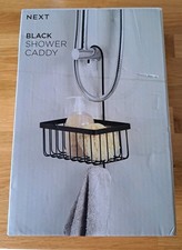 NEXT Matt Black SHOWER CADDY
