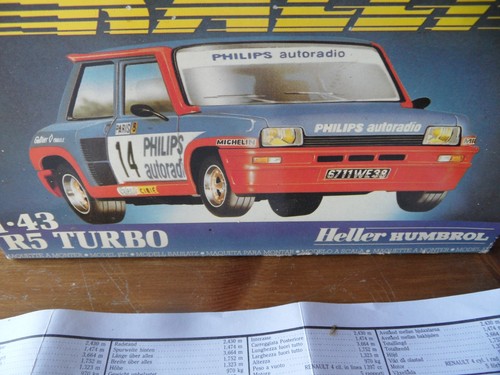 Heller humbrol turbo rallye - heller, r5