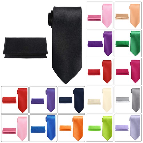 Men satin necktie pocket - men's,