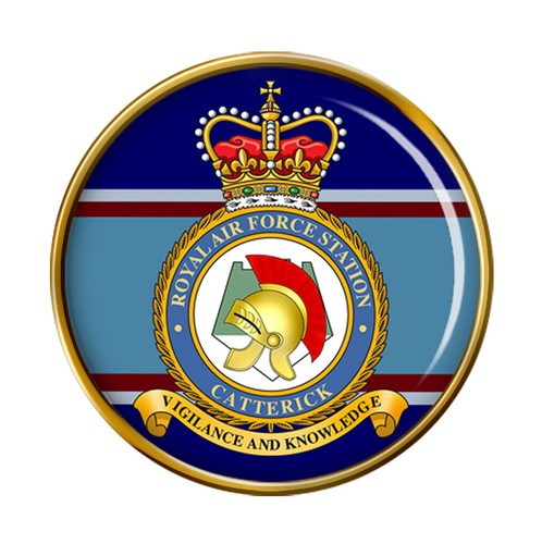 Raf station catterick pin - station,