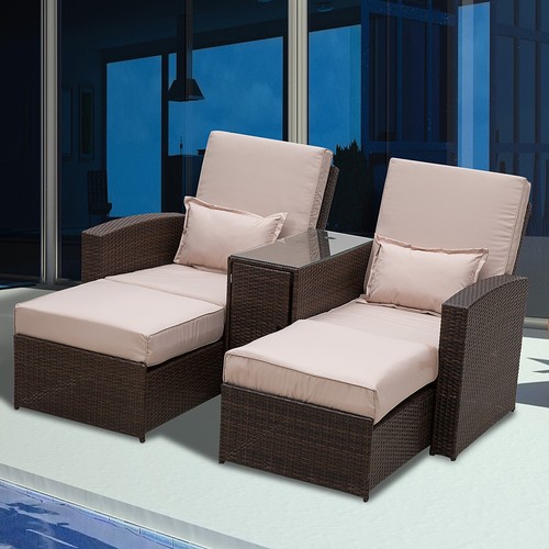 Outsunny outdoor garden rattan - outsunny,