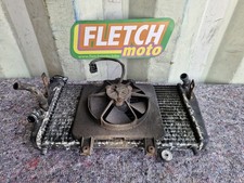 2004 TRIUMPH 955I SPEED TRIPLE COOLING RADIATOR WITH FAN