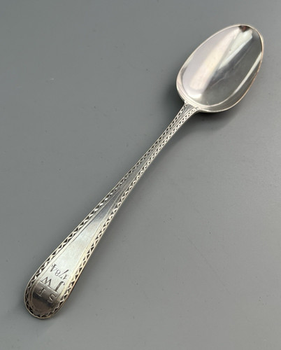 George iii bright cut silver - iii,