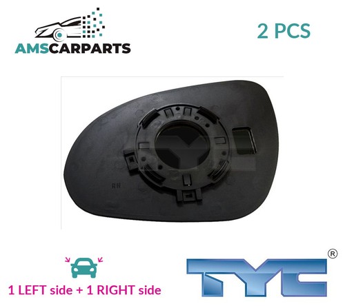 Rear view mirror glass - mirror, pair