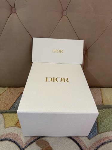 Dior empty box with - dior, card