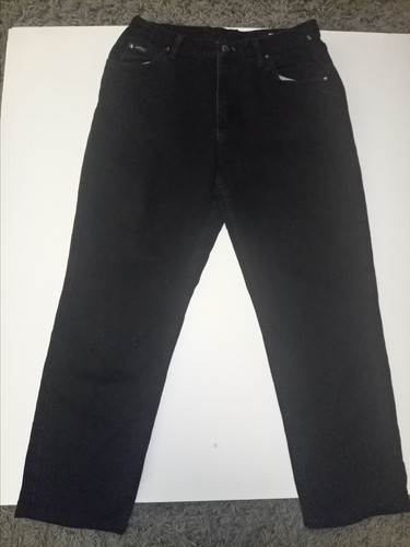 Lee riders black straight leg