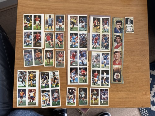 Vintage football trade - vintage, cards