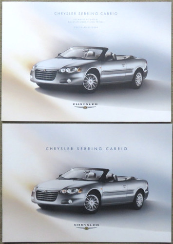Chrysler sebring convertible - sebring,