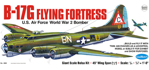 Guillows scale b 17g - guillows, b-17g