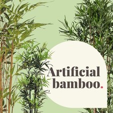 Blooming Artificial - Faux Bamboo Plants - Various Styles Fake Tree - In/Outdoor