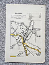 1941 German Map of Holyhead &