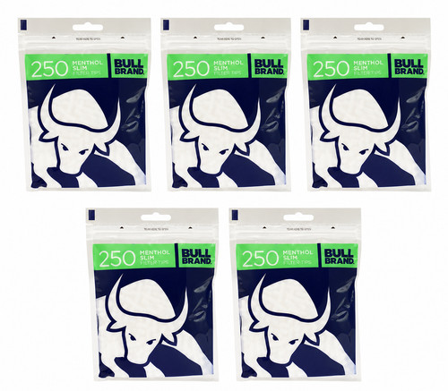 Bull brand menthol - slim, filter