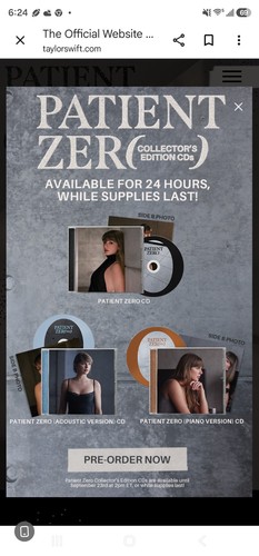 Taylor swift patient zero - taylor,