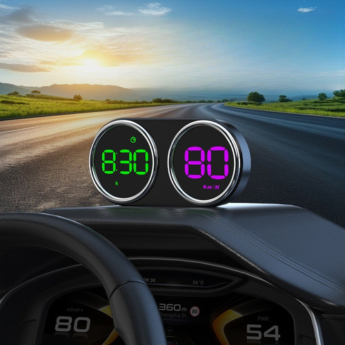 Car head display - head,