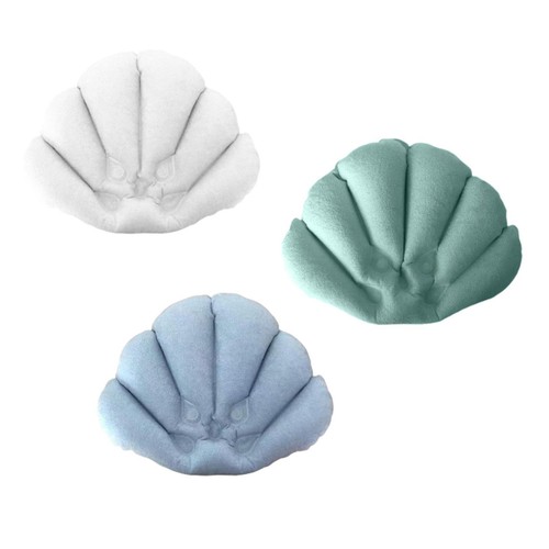 Inflatable bath pillow - inflatable, shell