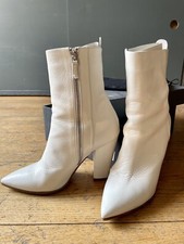 White Leather boots RRP £650 Laurence Dacade x Yasmin Sewell Great Condition