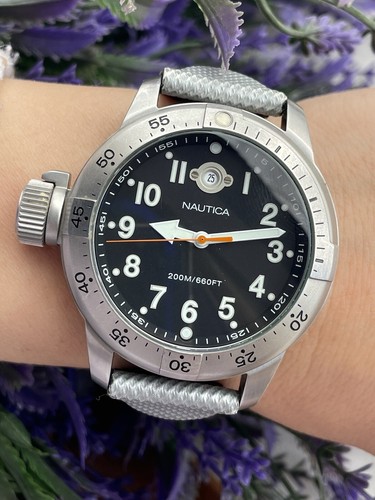 Nautica diver watch 200m - nautica,