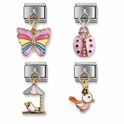 Italian dangle charms - dangle,