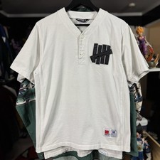 Undefeated 1/4 Baseball Jersey Shirt Undftd Streetwear Hype Los Angeles Sports