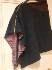 equitech wool navy check