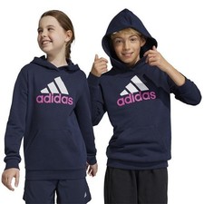 Adidas Kids Boys Girls Hoody Fleece Hoodie Sweatshirt Top RRP £45 NEW Age 13-14