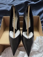 Zara Black Gold Chain Shoes