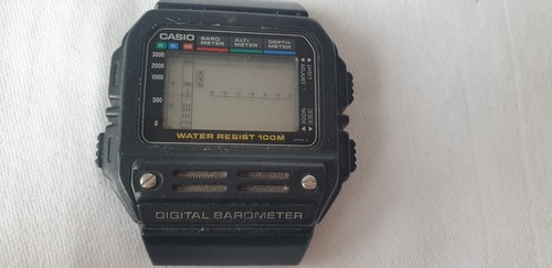 Casio digital barometer watch - digital,