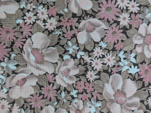 Rare vintage 1970s - rare, floral
