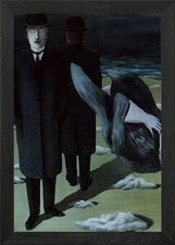 Rene Magritte Framed Wall Art Poster Canvas Print Picture