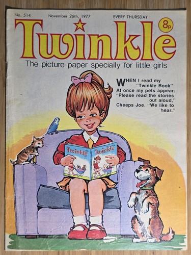 Twinkle vintage comic - twinkle,
