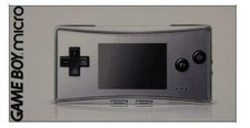 Gameboy Micro Famicom System Game Boy Japan GBA Silver