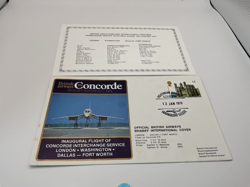 Concorde cover brtiish airways - brtiish,