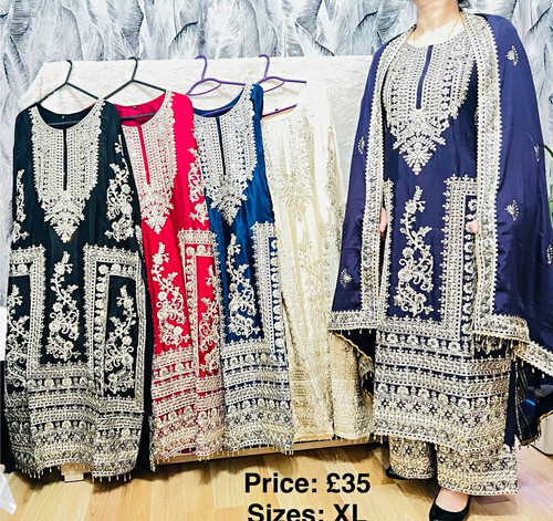 Women embroidered salwar - women’s,