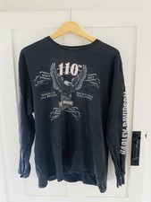 Harley-Davidson Long Sleeve Vintage Graphic Classic Heritage large T-Shirt 