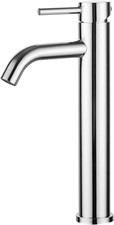 Ibergrif Tall Basin Mixer Tap, Bathroom Sink Mixer Tap, Countertop Sink Tap, Hig