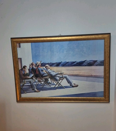 Edward hopper print - print, in