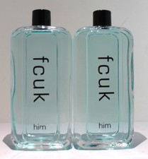 2x FCUK Him After Shave 100ml