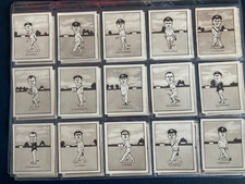 cigarette cards caricatures of