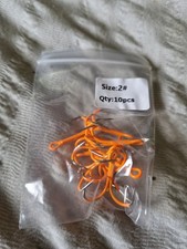 Orange Size 2 UV Fluro Treble