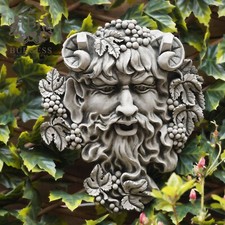 Bacchus Greenman Stone Plaque