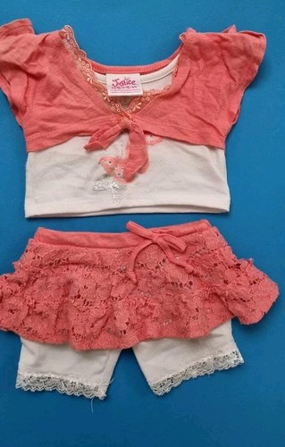 Build bear justice - bear, outfit