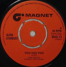 Alvin Stardust You You You 7"